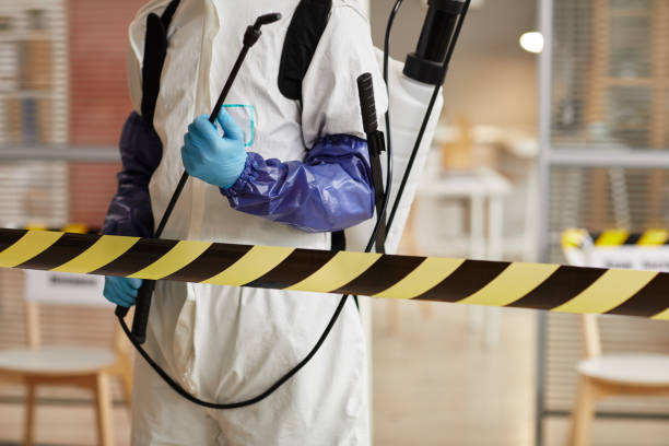 Professional Biohazard technician working in Riverside, CT